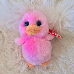 Pink Chick Ty Beanie Baby Springy